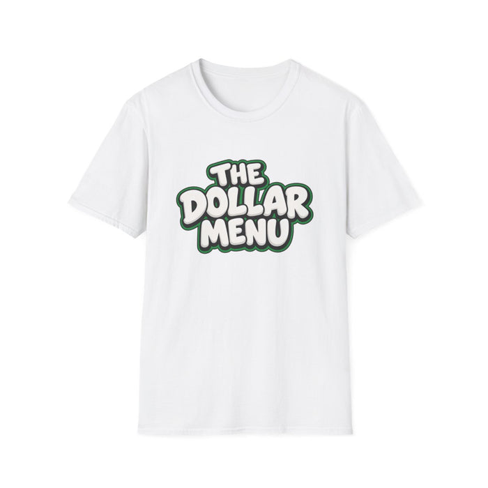 The Dollar Menu Text T Shirt
